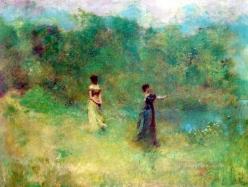 夏の調性主義の美学 トーマス・デューイング Oil Paintings